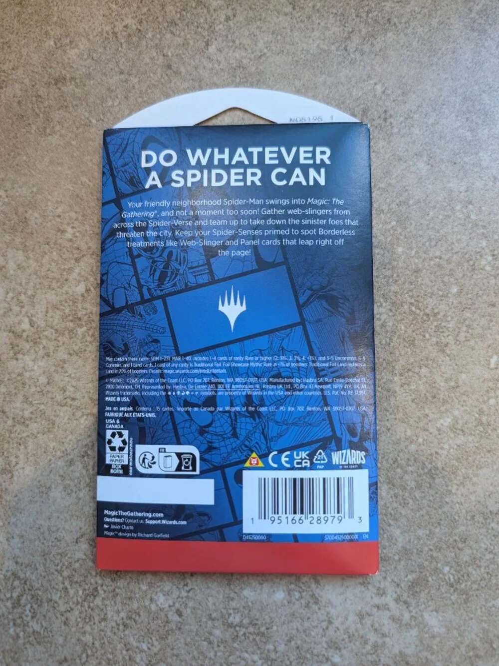 Magic: The Gathering - Spiderman - Play Booster Pack - 14 Cards / Booster - Foil